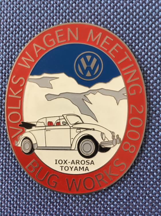 VW Meeting2008 Badge
