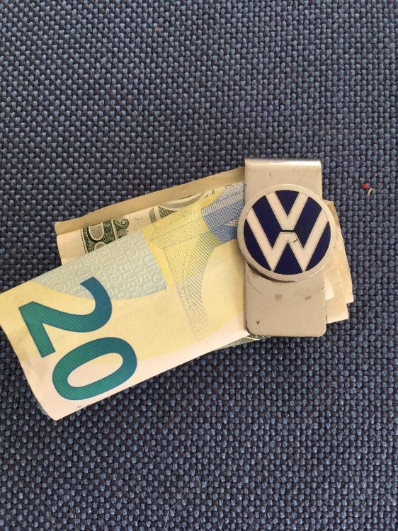VW Money clip